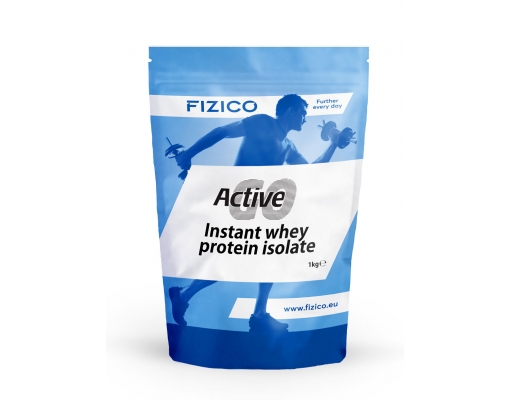 imageIzolat proteic instant din Zer fara aroma, FIZICO, Go Active / Instant Whey Protein Isolate, 1 kg, unflavoured